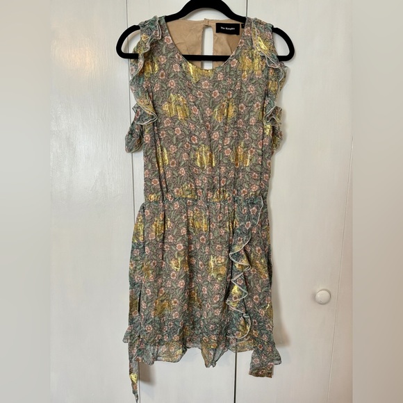 The Kooples Silk A-Line Mini Dress - Picture 4 of 7